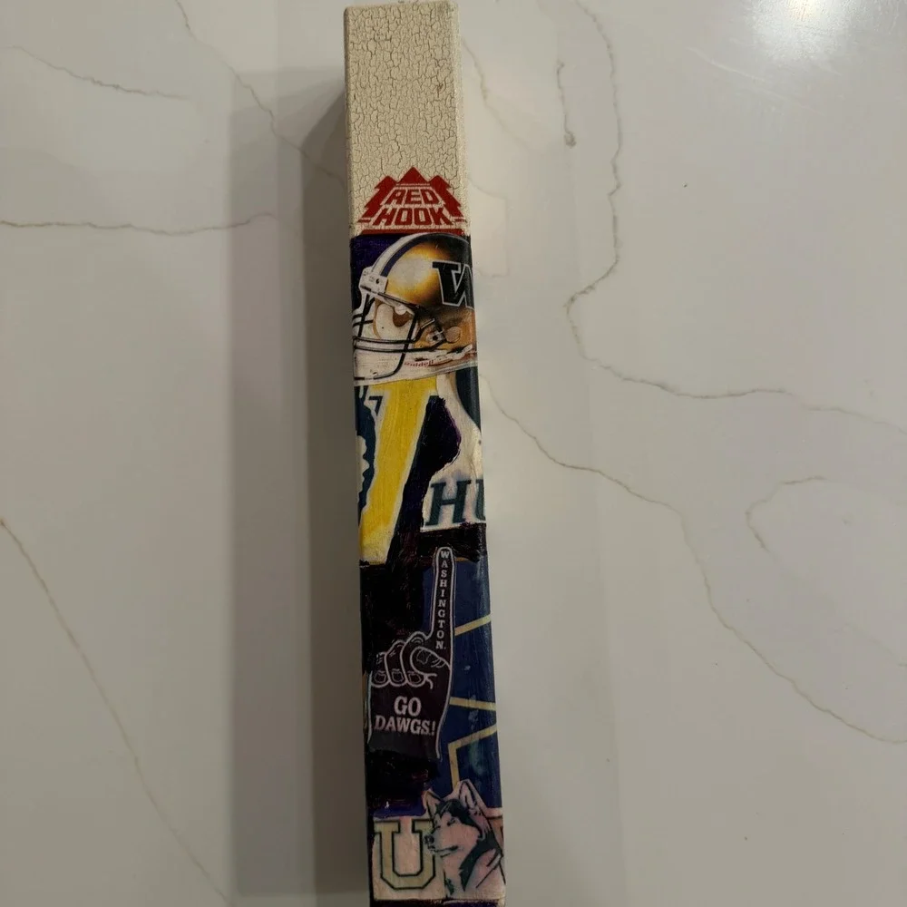 Redhook University of Washington Huskies Custom Wood Beer Tap Handle 12 Inch UW